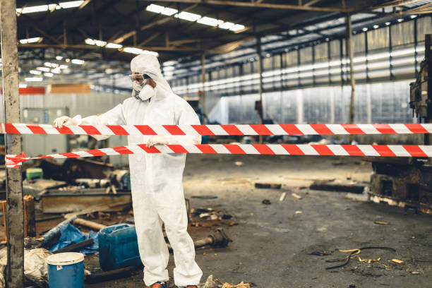 Professional Unattended Death Cleanup technician working in Cleveland, TX